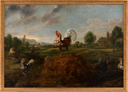 Studio of Frans Snyders - The Cock and the Jewel - 2016-21 - Auckland Art Gallery