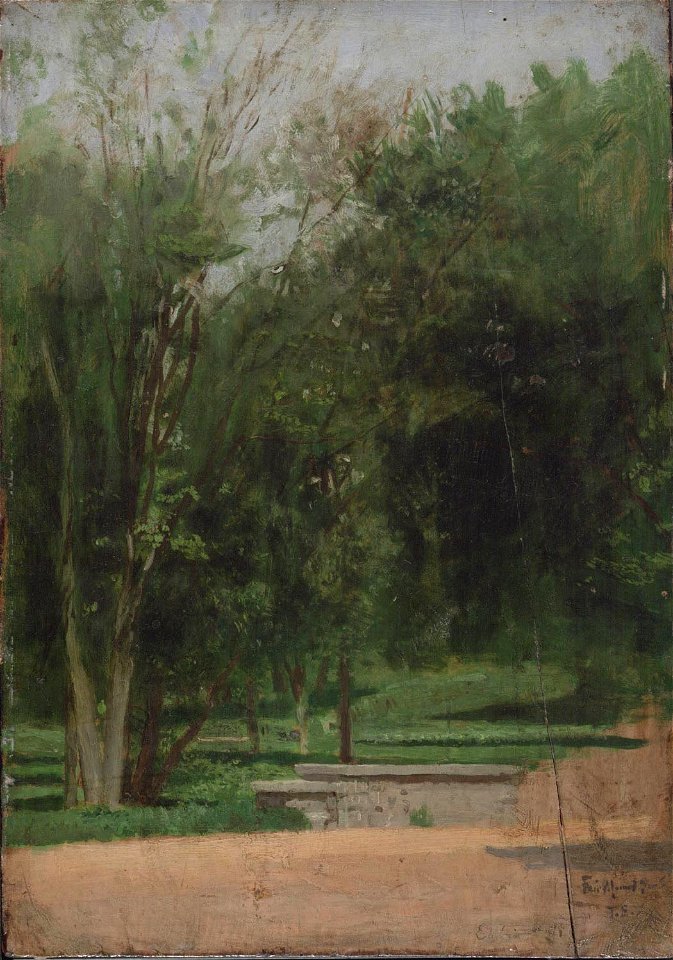 Study in Fairmount Park G136
