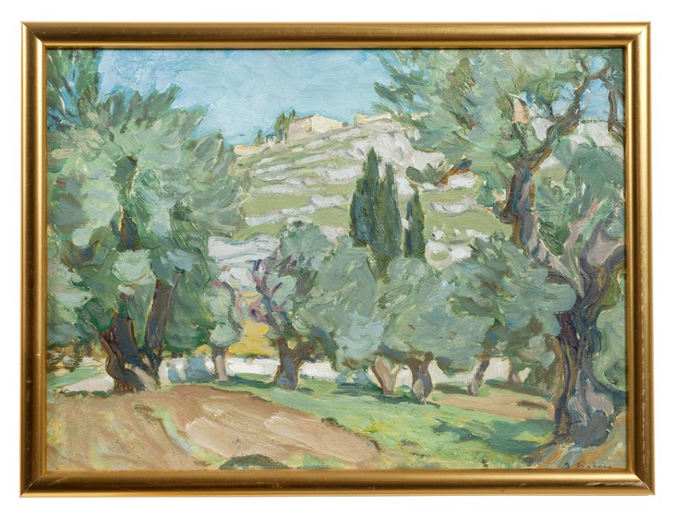 Study from Jerusalem (Anna Boberg) - Nationalmuseum - 20531