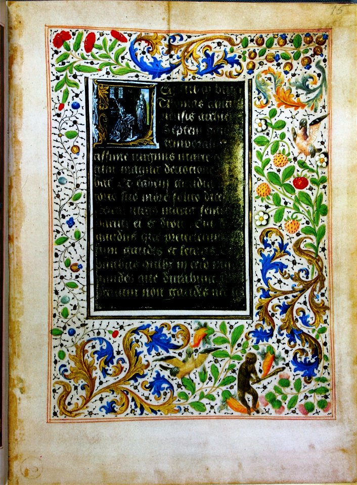 Stundenbuch der Maria von Burgund Wien cod. 1857 Thomas Becket