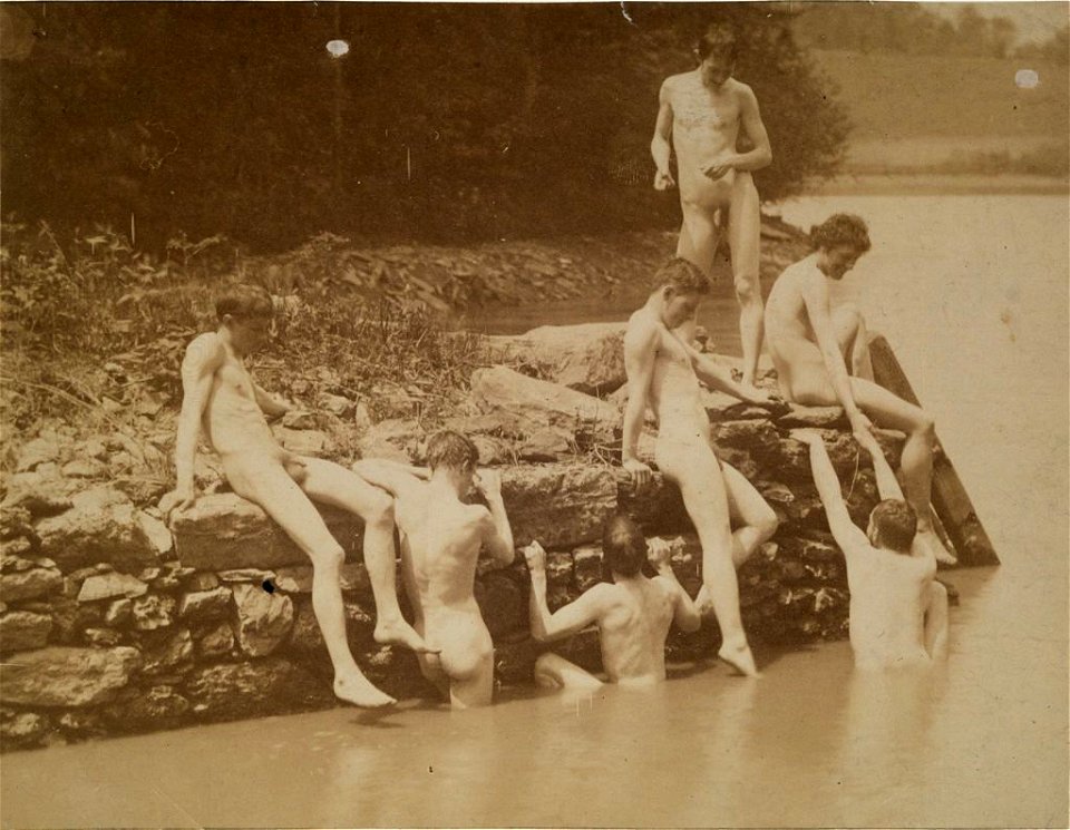 Study for Swimming by Thomas Eakins