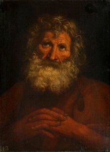 Style of Guido Reni (Bologna 1575-Bologna 1642) - Saint Peter(^) Penitent - RCIN 406134 - Royal Collection. Free illustration for personal and commercial use.