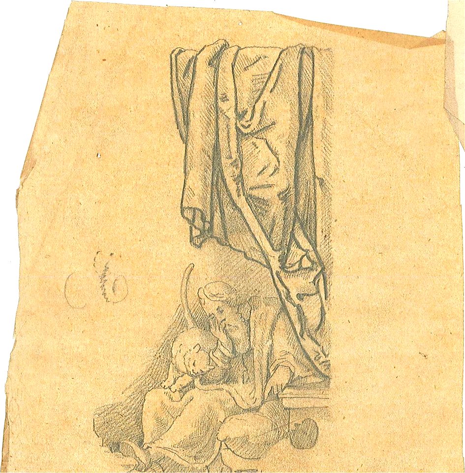 Study for a Saint Mark by Kunstwerkplaatsen Cuypers & Co. Cuypershuis 0682w