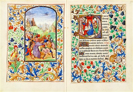 Stundenbuch der Maria von Burgund Wien cod. 1857 94v-95r