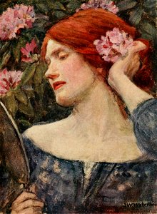 Study in Oils, by John William Waterhouse, R. A.
