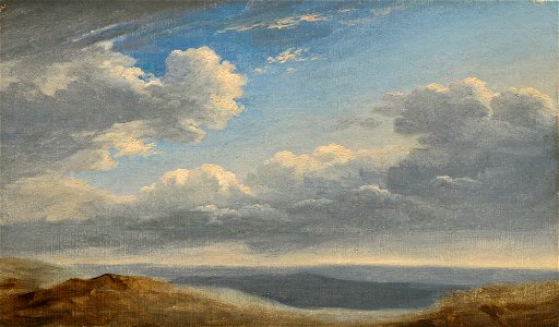Study of Clouds over the Roman Campagna A12506