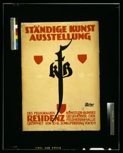 Ständige Kunst Ausstellung des Feldgrauen Künstler-Bundes ... LCCN2004666148. Free illustration for personal and commercial use.