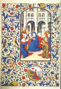 Stundenbuch der Maria von Burgund Wien cod. 1857 50v