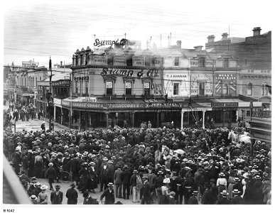 Stump's corner fire 1900