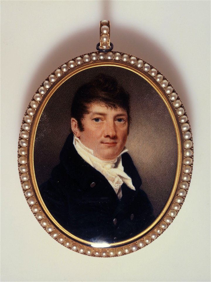 Stump, Samuel-John - Portrait d'homme, dit Portrait de sir N. Vincent - J 781 - Musée Cognacq-Jay