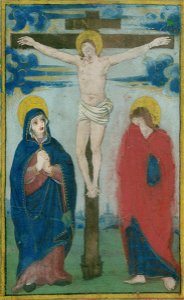 Stundenbuch c1450 Kreuzigung