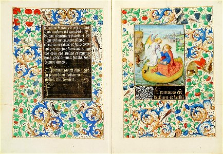 Stundenbuch der Maria von Burgund Wien cod. 1857 26v 27r