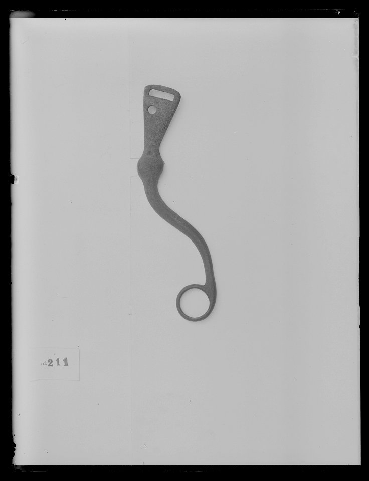 Stångbett av stål för vagnshäst, 1700-tal - Livrustkammaren - 19428