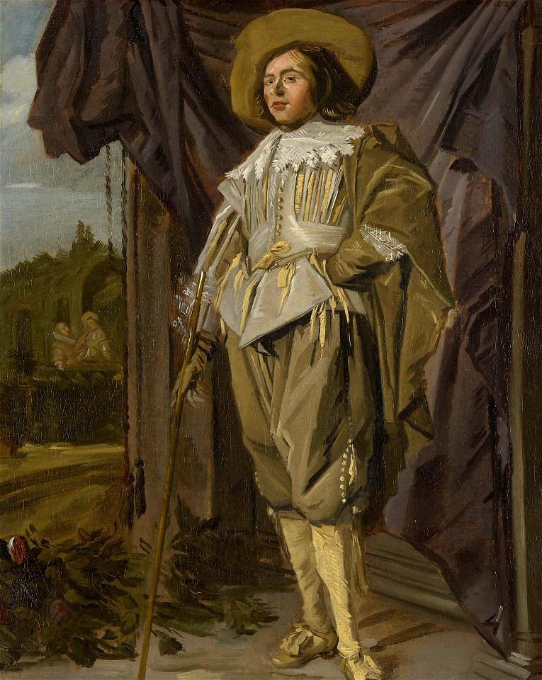 Style of Frans Hals (Antwerp c. 1580-Haarlem 1666) - Study of a Standing Man - RCIN 404807 - Royal Collection