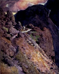 Styhead Pass - The English Lakes - A. Heaton Cooper