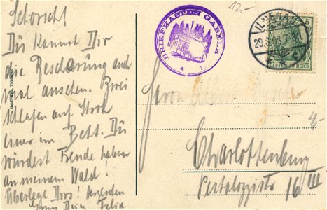 Stützerbach, Thüringen - Kickelhahn (back) (Zeno Ansichtskarten)