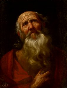 Style of Guido Reni (Bologna 1575-Bologna 1642) - St Jerome Penitent - RCIN 402617 - Royal Collection. Free illustration for personal and commercial use.