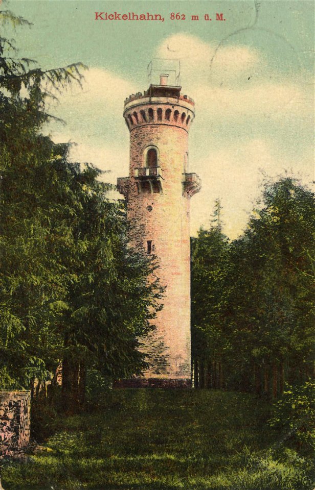 Stützerbach, Thüringen - Kickelhahn (Zeno Ansichtskarten)