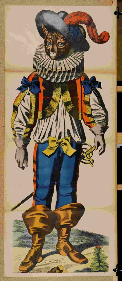 Succession Burckardt, Le Chat botté, lithographie, après 1906
