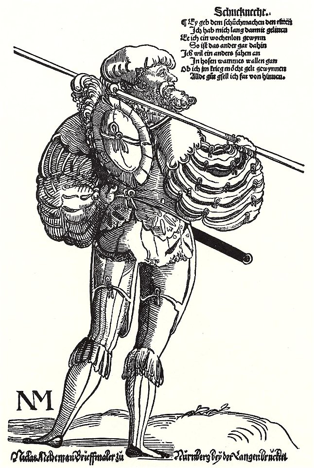 Stör, Niklas Schuster als Landsknecht
