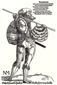 Stör, Niklas Schuster als Landsknecht