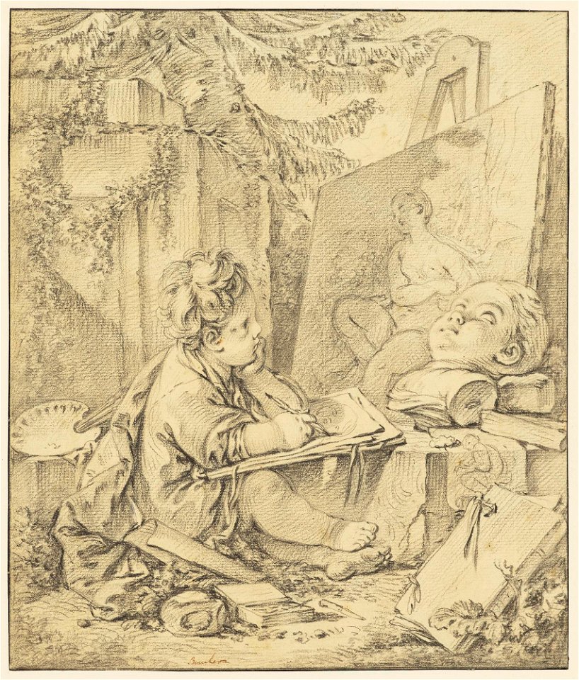 Style of François Boucher - Painting, 1967.3.99