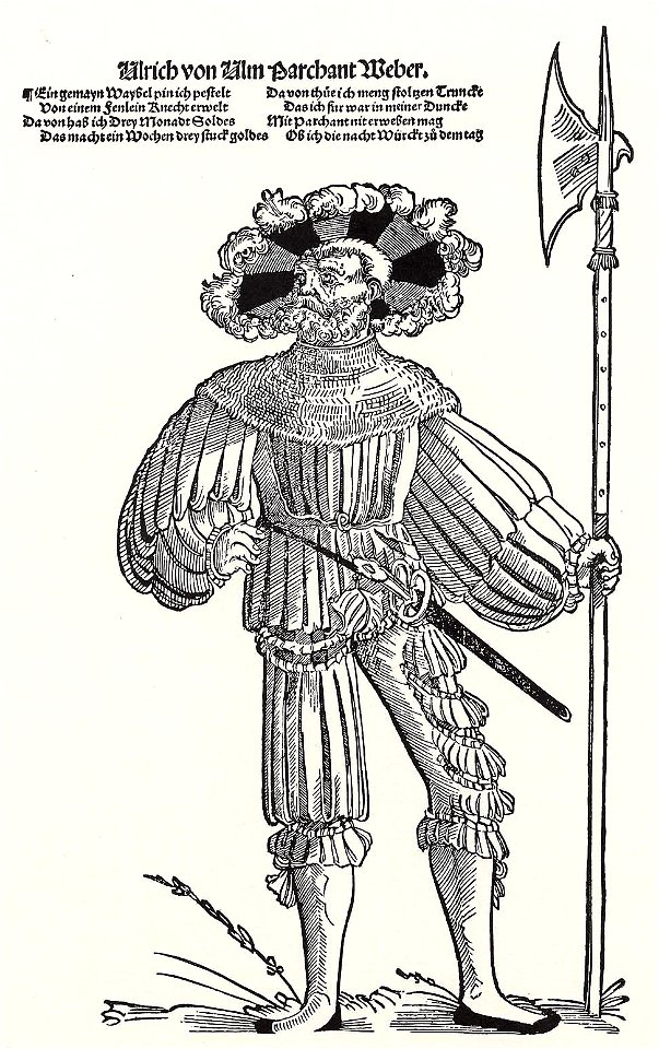 Stör, Niklas Porträt des Landsknechtes Ulrich von Ulm