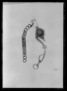 Stångbett av mörkanlöpt stål, 1500-tal - Livrustkammaren - 17626
