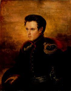 Sublieutenant Anton af Tengström, by Gustaf Wilhelm Finnberg