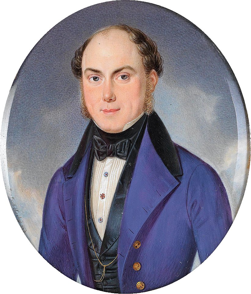 Suchy – Portrait of a gentleman, 1843