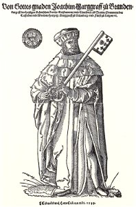 Stör, Niklas Porträt des Markgrafen Joachim von Brandenburg als Kurfürst