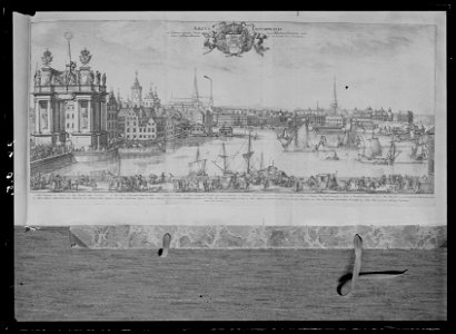 Suecia Antiqua - Ulrika Eleonoras triumfport vid Norrbro 1680 - Livrustkammaren - 35246