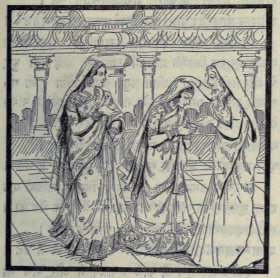 Subhadra and Drupadi meets Kunti