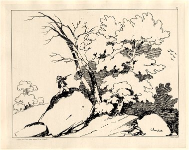 Suite de dessins a la plume 1839 (BM 1852,0424.204)