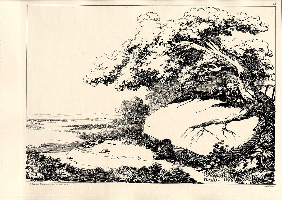 Suite de dessins a la plume 1839 (BM 1852,0424.240)