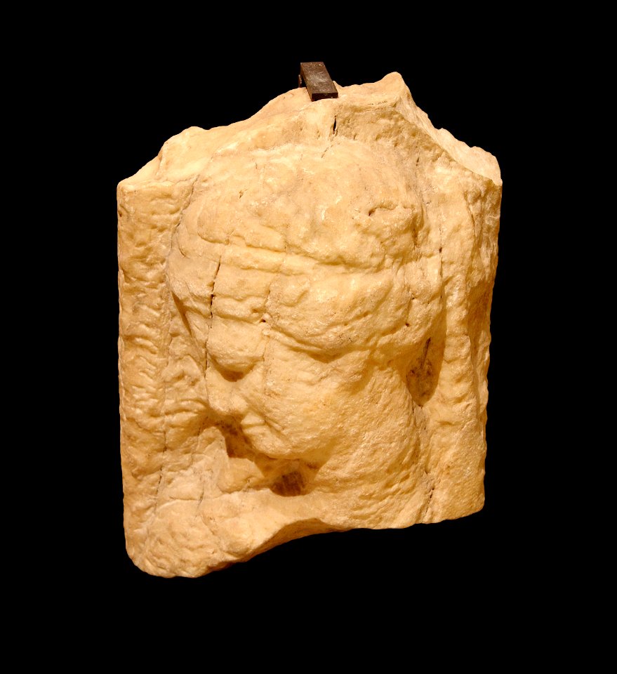 Stèle albâtre syrie Aruad Arados Louvre AO4815