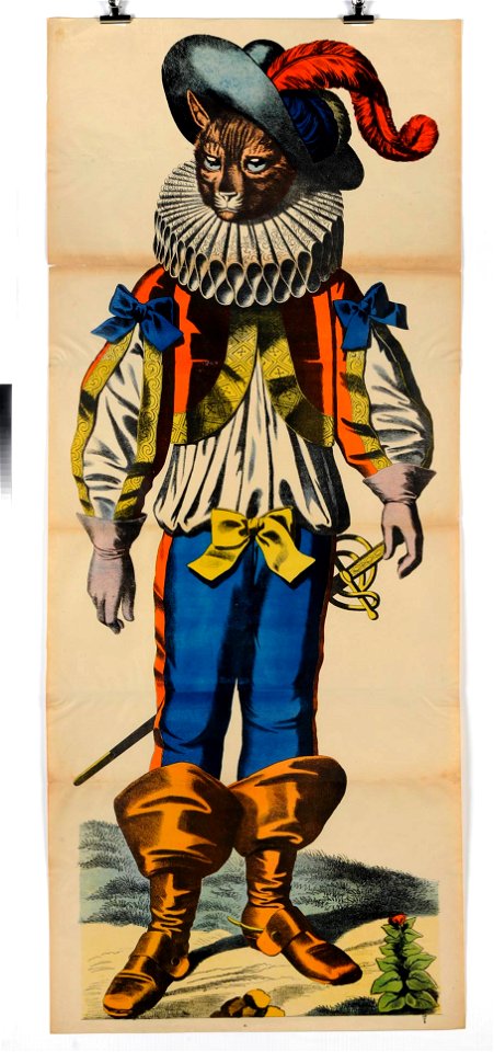 Succession Burckardt, Le Chat botté, chromolithographie