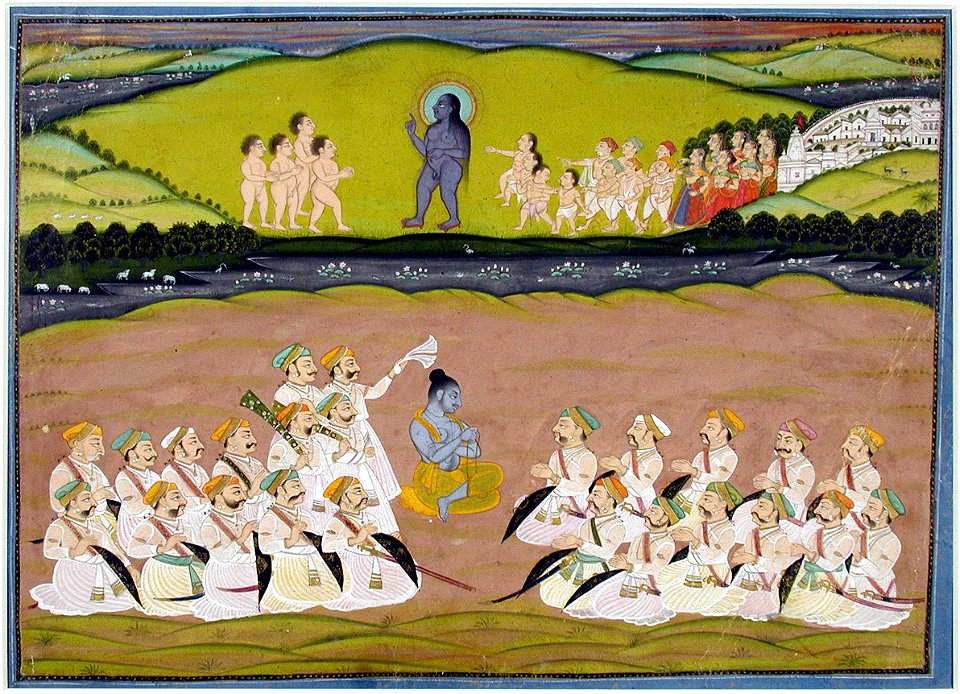 Sukh Dev and Srinathji preaching (6124563575)