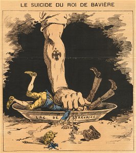 Suicide du roi de Bavière (Grelot, 1886-06-27)
