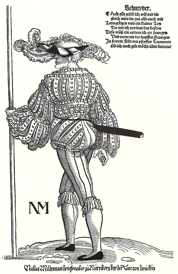 Stör, Niklas Schneider als Landsknecht