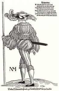 Stör, Niklas Schneider als Landsknecht