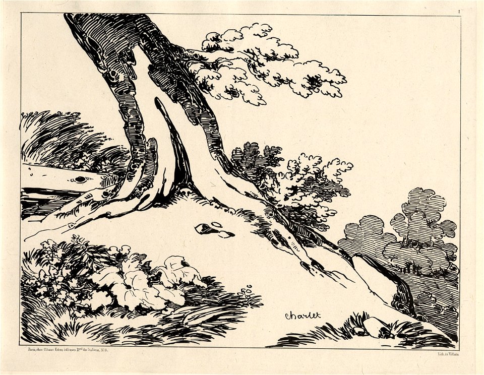 Suite de dessins a la plume 1839 (BM 1852,0424.203)