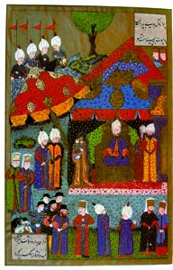 Suleiman I, Isabella Jagiellon and the child John Sigismund Zápolya