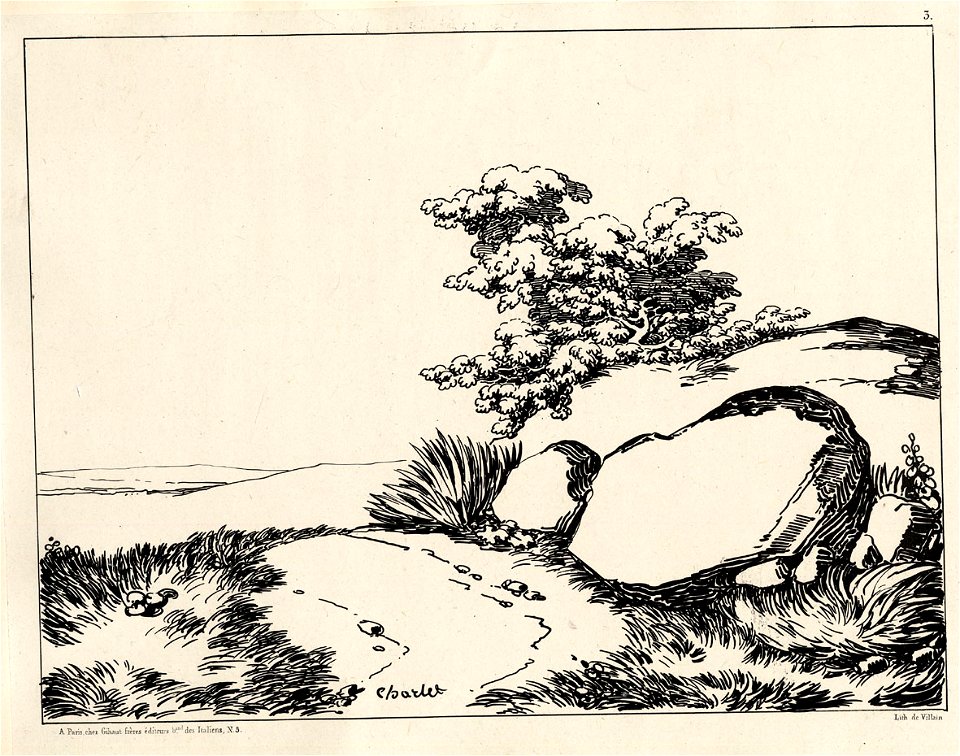 Suite de dessins a la plume 1839 (BM 1852,0424.205)