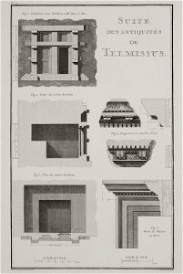 Suite des antiquités de Telmissus - Choiseul-gouffier Gabriel Florent Auguste De - 1782