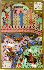 Suleiman arrives to the Siege of Székesfehérvár, 1543