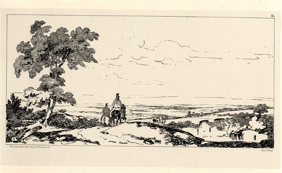 Suite de dessins a la plume 1839 (BM 1852,0424.238)