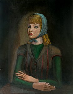 Portrait of Jeanne Soudeikine by Serge Sudeikin