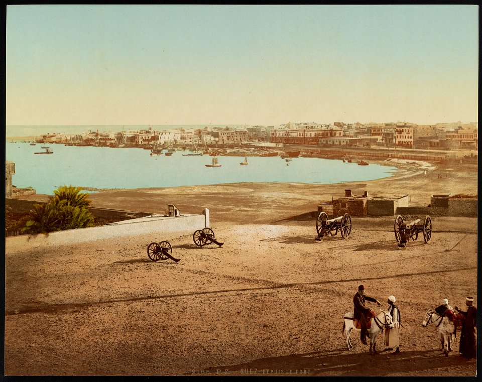 Suez, depuis le fort LCCN2017656976