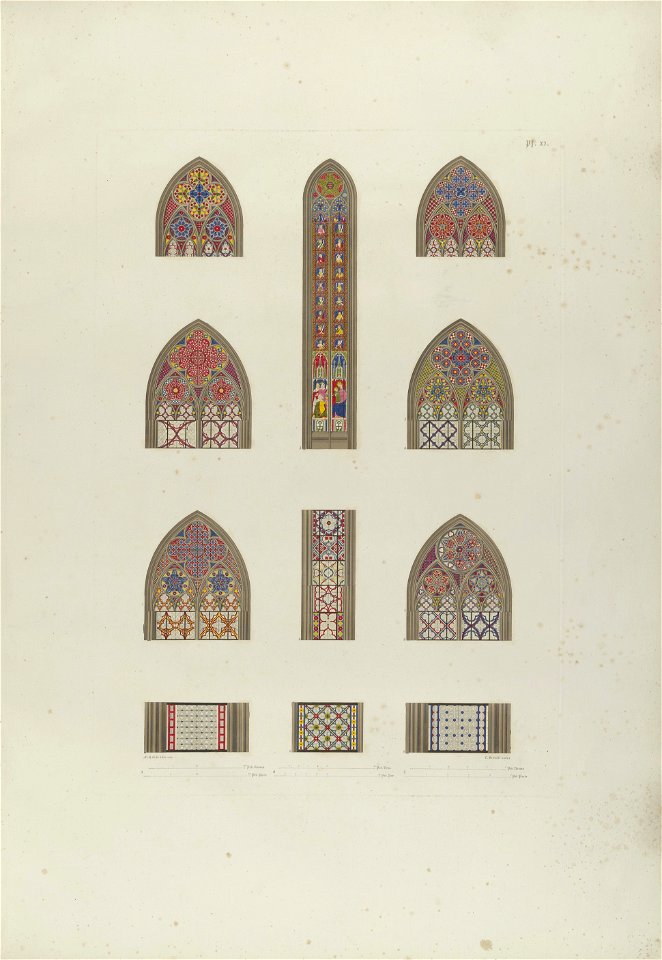 Sulpiz Boisserée, Ansichten, Risse und einzelne Theile des Doms von Köln, Tafel 10
